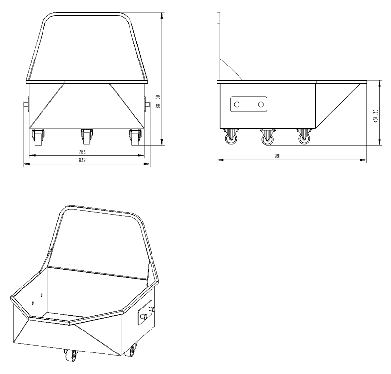 移動式提升車(圖2) 移動式提升車(圖2)